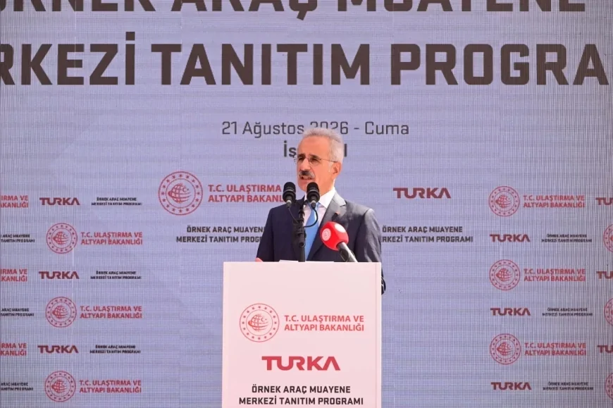 Ulaştırma ve Altyapı Bakanı Abdulkadir Uraloğlu: “Yeni nesil araç muayenesi için yaklaşık 3 milyar dolarlık yatırım planladık”