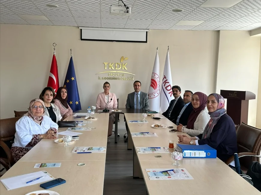 TOBB Erzurum Kadın Girişimciler Kurulu Ağustos ayı toplantısını TKDK ev sahipliğinde gerçekleştirdi