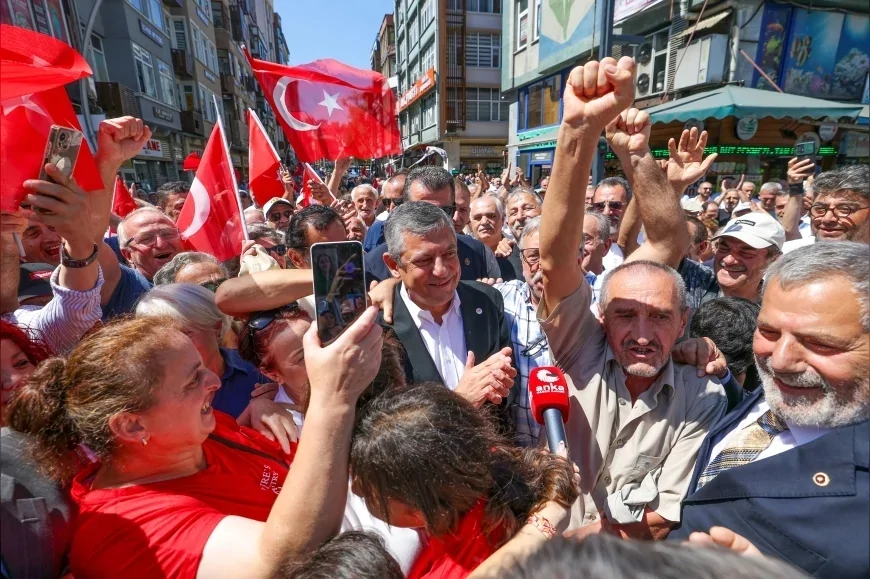 YENİ Parti Genel Başkanı Özgür Özel: “İktidarımızda çay ile fındığın alım ve fiyat garantisi var”