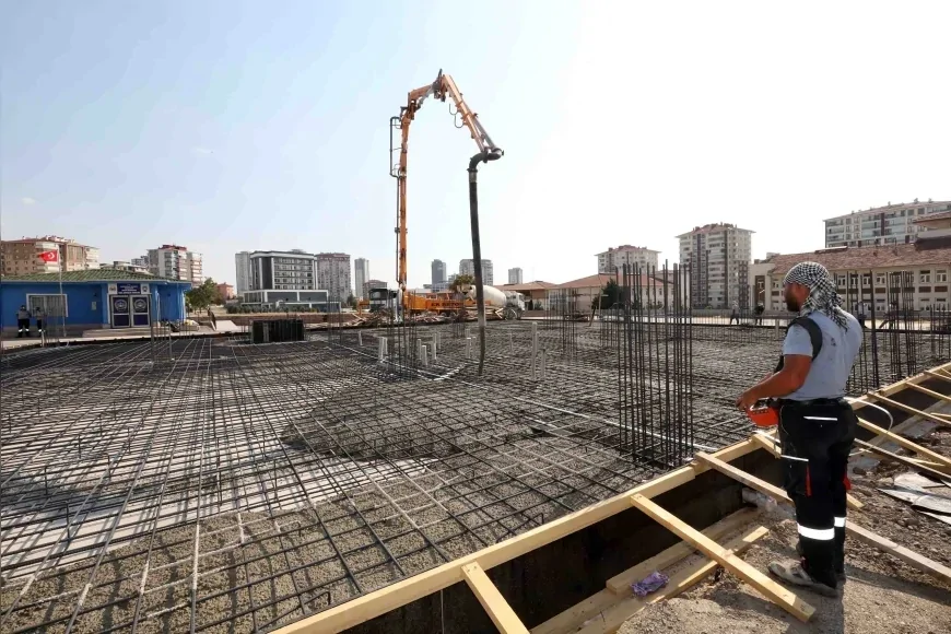 Yenimahalle Belediyesi Yahyalar Kültür Merkezi’nin temelini attı