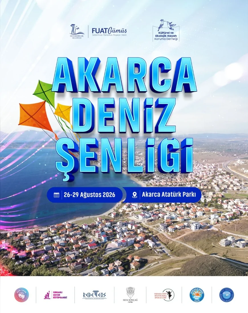 Seferihisar’da Akarca Deniz Şenliği dört gün boyunca müzik, tiyatro, bilim ve sanatı buluşturacak