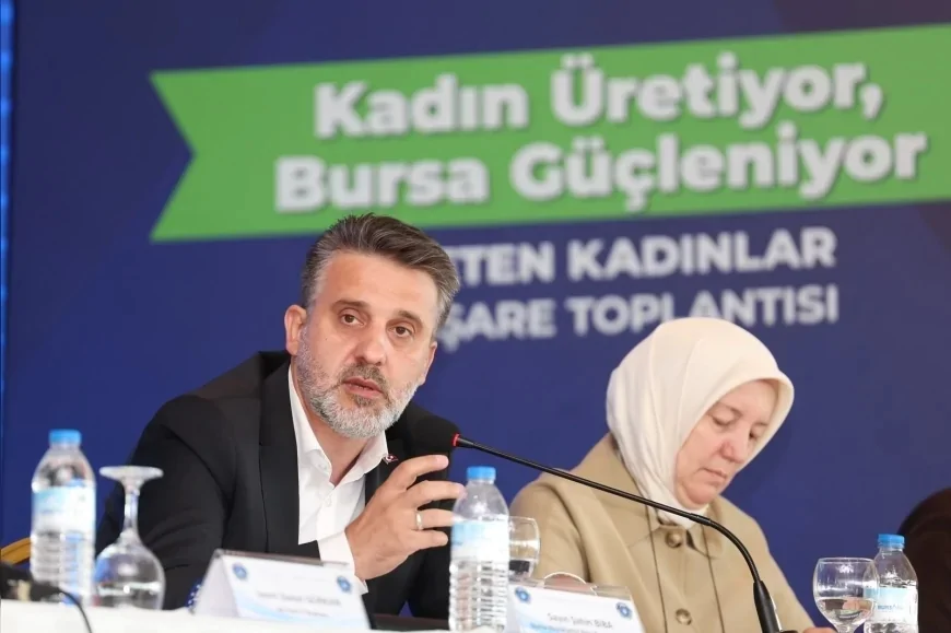 Bursa Büyükşehir Belediyesi Başkan Vekili Şahin Biba: “Siz ürettikçe biz yanınızda olacağız”