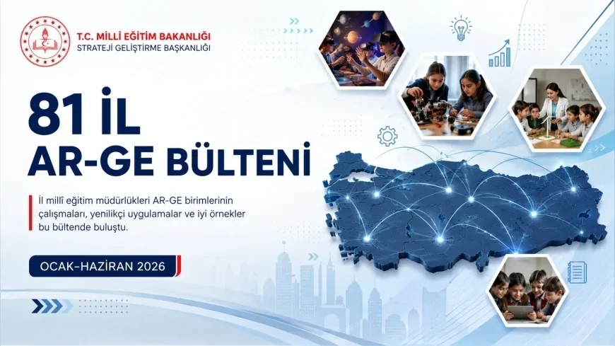 Millî Eğitim Bakanlığı, 81 İldeki AR-GE Çalışmalarını Yeni Bülteninde Bir Araya Getirdi