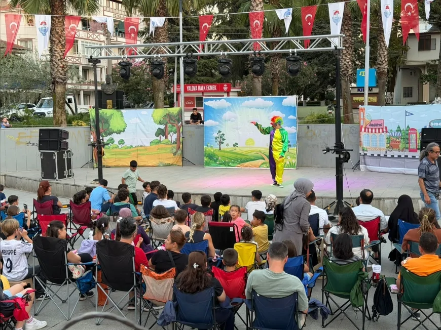 Yalova Belediyesi Çocuk Etkinliklerini Gaziosmanpaşa Mahallesi’nde Sürdürdü