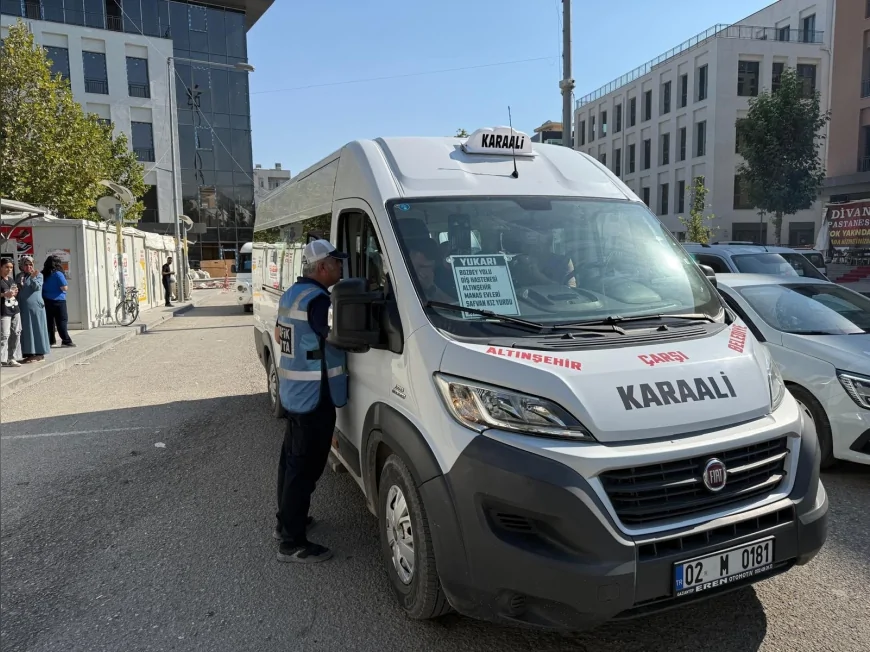 Adıyaman Belediyesi toplu taşıma araçlarında klima ve dijital ödeme denetimini artırdı