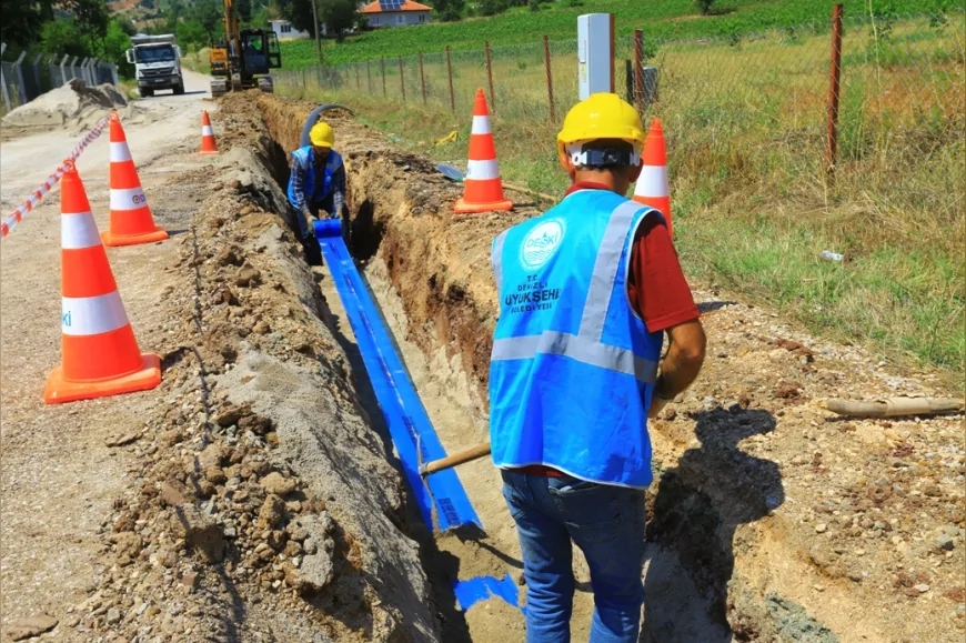 Denizli Büyükşehir Belediyesi DESKİ’den Karaismailler’in içme suyu altyapısına 32,7 milyon liralık yatırım