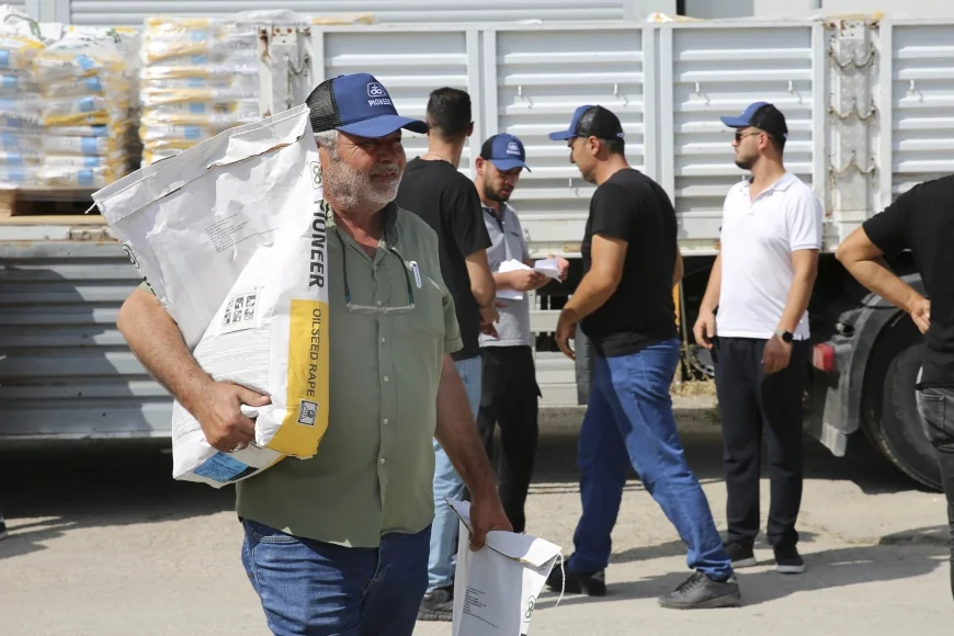 Ankara Büyükşehir Belediyesi 1200 torba kanola tohumu desteğiyle 24 bin dekar alanda üretime katkı sağladı