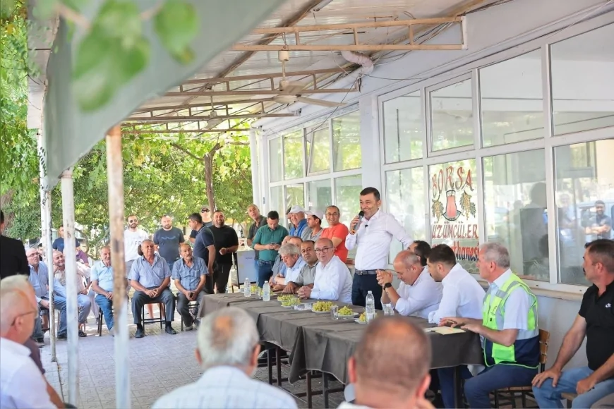 Denizli Büyükşehir Belediye Başkanı Bülent Nuri Çavuşoğlu: “Emeğin, üretimin ve üreticimizin yanındayız”