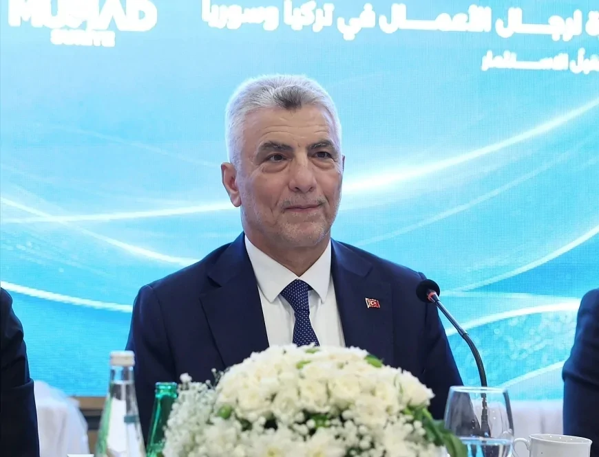 Ticaret Bakanı Ömer Bolat: “Türkiye ile Suriye arasındaki ticaret hacmini 10 milyar dolar seviyesine ulaştırmayı hedefliyoruz”