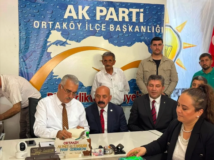 AK Parti Çorum Milletvekili Av. Yusuf Ahlatcı: “Hemşehrilerimizle her zaman hemhal olmak ve gönül köprülerini diri tutmak var”