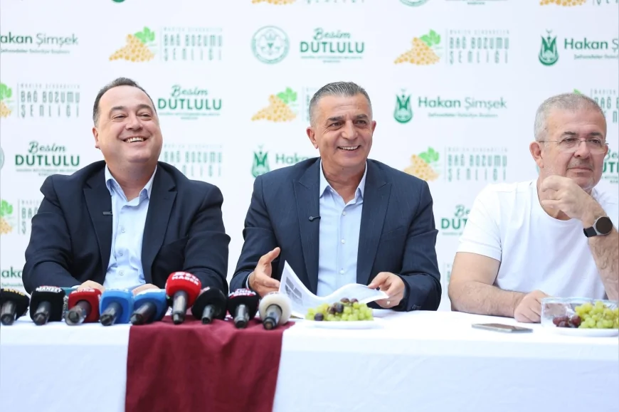 Şehzadeler Belediye Başkanı Hakan Şimşek: “Var olan bağcılık mirasımızı yeniden ayağa kaldıracağız”