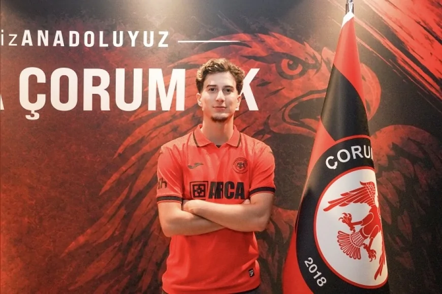 ARCA Çorum FK, Trabzonspor’un genç orta saha oyuncusu Göktan Gürpüz’ü satın alma opsiyonuyla kadrosuna kattı