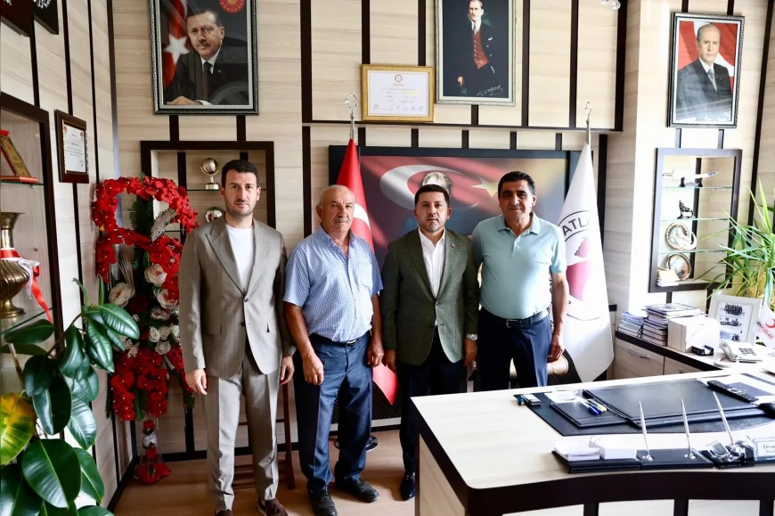 Nevşehir Belediye Başkanı Rasim Arı’dan Tatlarin Belediye Başkanı Ercan Selvi’ye ziyaret