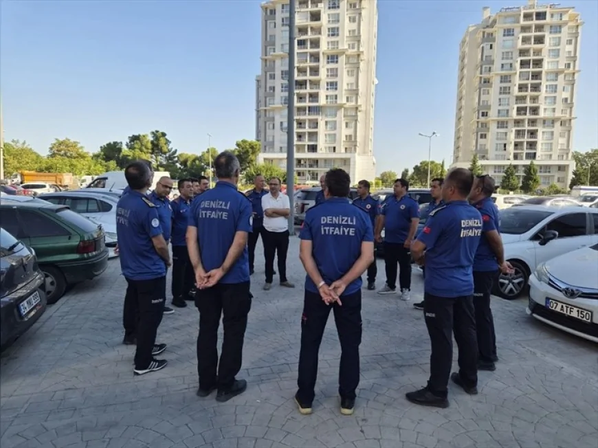 Denizli Büyükşehir İtfaiyesi AVM’lerde yangın ve acil durum risklerine karşı saha incelemesi gerçekleştirdi