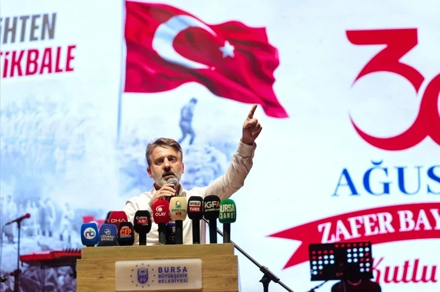Bursa Büyükşehir Belediyesi Başkan Vekili Şahin Biba: “30 Ağustos Anadolu topraklarına vurulan bağımsızlık mührünün adıdır”