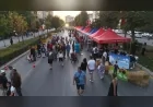 Eskişehir’de Arabasız Pazar Atatürk Bulvarı’nı çocuklar ve aileler için buluşma alanına dönüştürdü