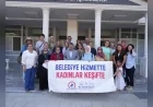 Düzce’de “Belediye Hizmette, Kadınlar Keşifte” programıyla yatırımlar yerinde incelendi