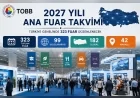 TOBB 2027 Yılı Ana Fuar Takvimi’ni yayımladı Türkiye genelinde 323 fuar düzenlenecek