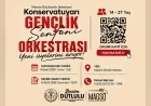 Manisa Büyükşehir Belediyesi Gençlik Senfoni Orkestrası yeni genç müzisyenlerini arıyor