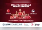 Derince’de Filenin Sultanları’nın Sırbistan yarı finali dev ekranda izlenecek
