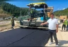 Bursa Büyükşehir Belediyesi, Mudanya Çağrışan’da 1.100 Metrelik Bağlantı Yolunu Yeniliyor
