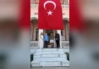 Buca’daki Hacı Davut Farkoh Köşkü’nde dört kuşak sonra geçmişe uzanan anlamlı buluşma
