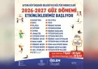 Aydın Büyükşehir Belediye Başkanı Özlem Çerçioğlu Aydınlıları spor, sanat ve eğitim etkinlikleriyle buluşturuyor