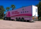 Aliağa’da “Pembe Prenses” kanser tarama aracı 25 Eylül’e kadar ücretsiz hizmet verecek