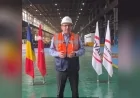 OYAK Genel Müdürü Prof. Dr. Murat Yalçıntaş, Erdemir Romanya Tesislerinde Üretim Süreçlerini İnceledi