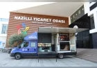 Nazilli Ticaret Odası Başkanı Nuri Arslan, hem yöresel ürünleri tanıtacak hem afetlerde kullanılacak aracı tanıttı