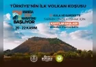 Manisa Büyükşehir Belediyesi, Türkiye’nin ilk volkan koşusu Manisa Ultra Maratonu için kayıtları başlattı