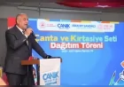 Canik Belediye Başkanı İbrahim Sandıkçı: “Birinci sınıfa başlayan tüm öğrencilerimize çanta ve kırtasiye seti hediye ettik”