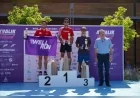 Ayvalık’ın kurtuluş coşkusu parkura taşındı, yarı maratonun şampiyonları ödüllerini aldı