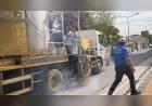 Salihli’de Şüheda ve Park Caddelerindeki asfalt ve yol çizgi çalışmaları tamamlandı