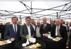 İnegöl Turgutalp’te kentsel dönüşümün 2. ve 3. etaplarında 447 konut için temel atıldı