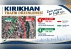Kırıkhan’da Aslan ve Sümbül Sokak’ta trafik yönü değişti yeni güzergâhlar belirlendi