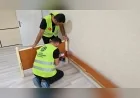 Denizli’de yangında eşyaları kül olan anne ve 5 çocuğa Sevgi Eli desteği