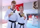 İzmir Büyükşehir Belediyesi Spor Kulübü’nün Yelaldı kardeşleri Avrupa Oyunları’nda iki altın madalya kazandı