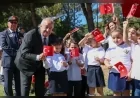 Aliağa’da 2026-2027 eğitim öğretim yılı başladı, ilk zili Kaymakam Zekeriya Güney çaldı