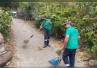 Efeler Belediyesi Eğrikavak Mahallesi’nde park, meydan ve sokaklarda bakım çalışması yaptı