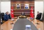 Vali İlhami Aktaş, 81 ilin katıldığı okul güvenliği VKS toplantısına katıldı
