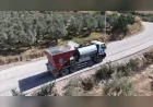 Kestel’de 4 mahallenin 11 bin 500 metrelik yol ağı yenilendi
