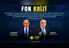 İYİ Parti Grup Başkanvekili Turhan Çömez: “Fon krizinin araştırılması için Meclis Araştırması önergemizi sunduk”