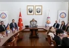Antalya Valisi Hulusi Şahin Erasmus+ DIGITALIA Projesi Uluslararası Heyetini Kabul Etti