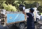 Manisa Büyükşehir Belediyesi, Şehzadeler ve Yunusemre Belediyeleri Spil Dağı Eteklerindeki Güzergahta Temizlik Çalışması Yaptı