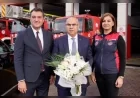 Giresun Valisi Mustafa Koç, İtfaiye Haftası’nda İtfaiye Müdürlüğü personeliyle bir araya geldi