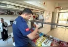 Menderes Belediyesi okul kantinlerini denetledi ruhsat, fiyat, tarih ve hijyen kontrol edildi