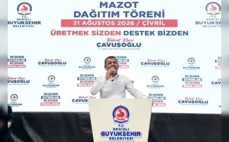 Denizli Büyükşehir Belediye Başkanı Bülent Nuri Çavuşoğlu: “Çıtak ve Kıralan arıtma tesisimizin ihalesini Eylül ayında yapıyoruz”