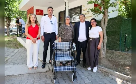 Buca Belediyesi Başkan Vekili Hüseyin Benzer: “Plastik kapakları tekerlekli sandalye desteğine dönüştürdük”