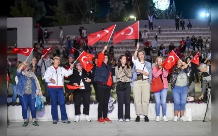 Ankara’da 30 Ağustos Zafer Bayramı konserler ve “Mustafa Kemal’in Zafer Yolu” anlatısıyla kutlandı